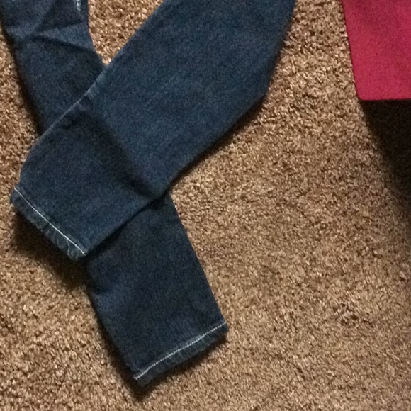 Dark wash straight leg jean - Picture 2 of 4